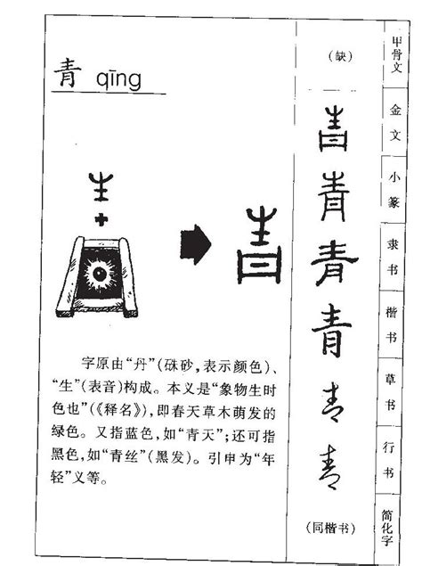 青名字意思|青的意思